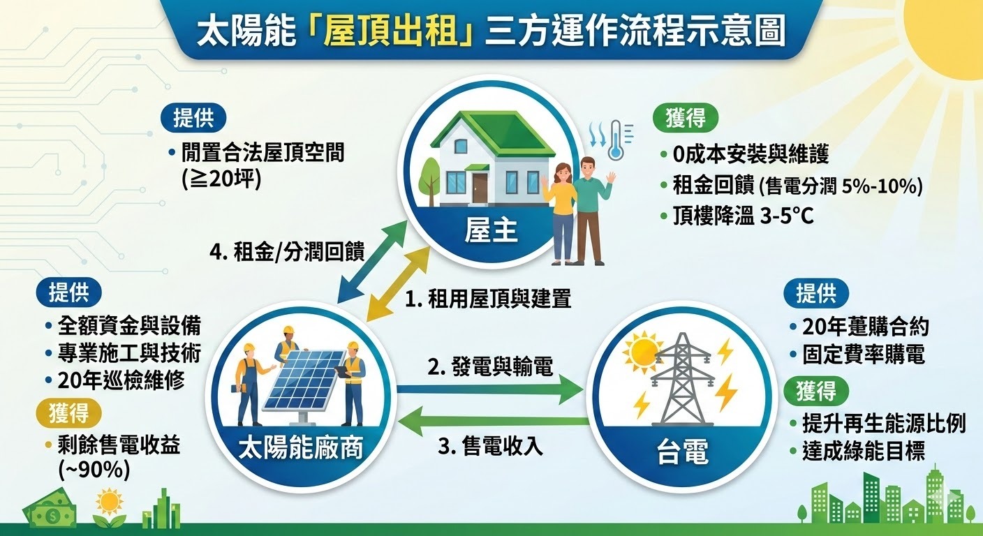太陽能板免費安裝
